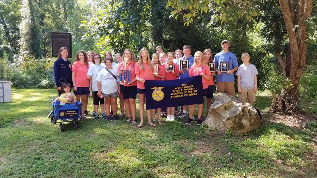 FCMS FFA named Middle School Chapter of the Year for the 10th consecutuve year